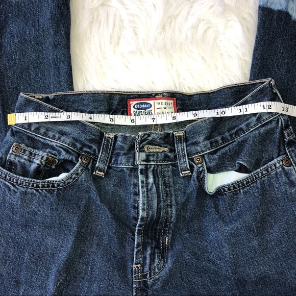 VTG old navy straight leg more like flare jeans . - Picture 5 of 8
